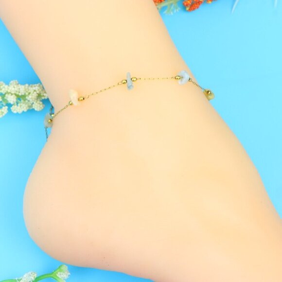 Elegant Handmade Anklet – Perfect for Women & Girls | Ideal Gift Option, DYC1844 - Picture 2 of 9